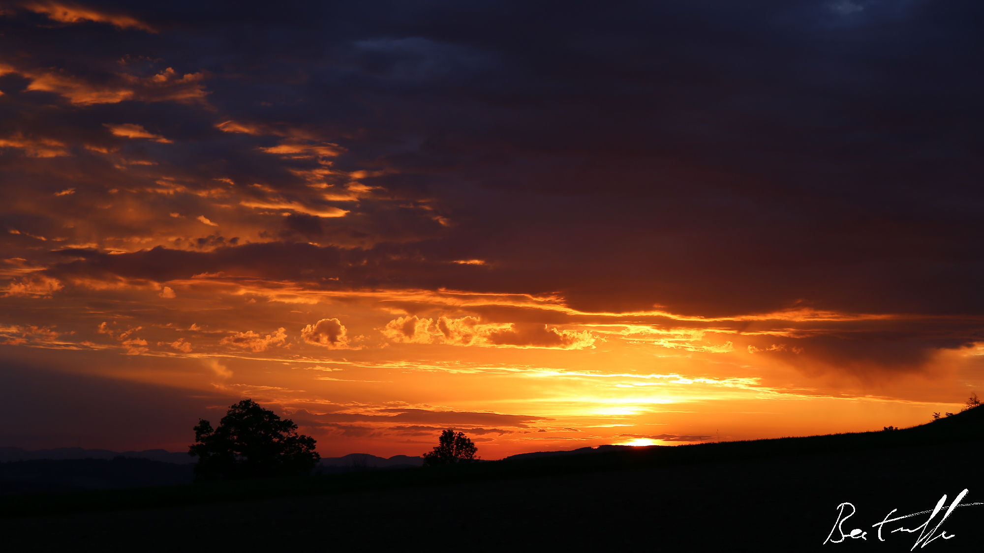 Coucher de soleil