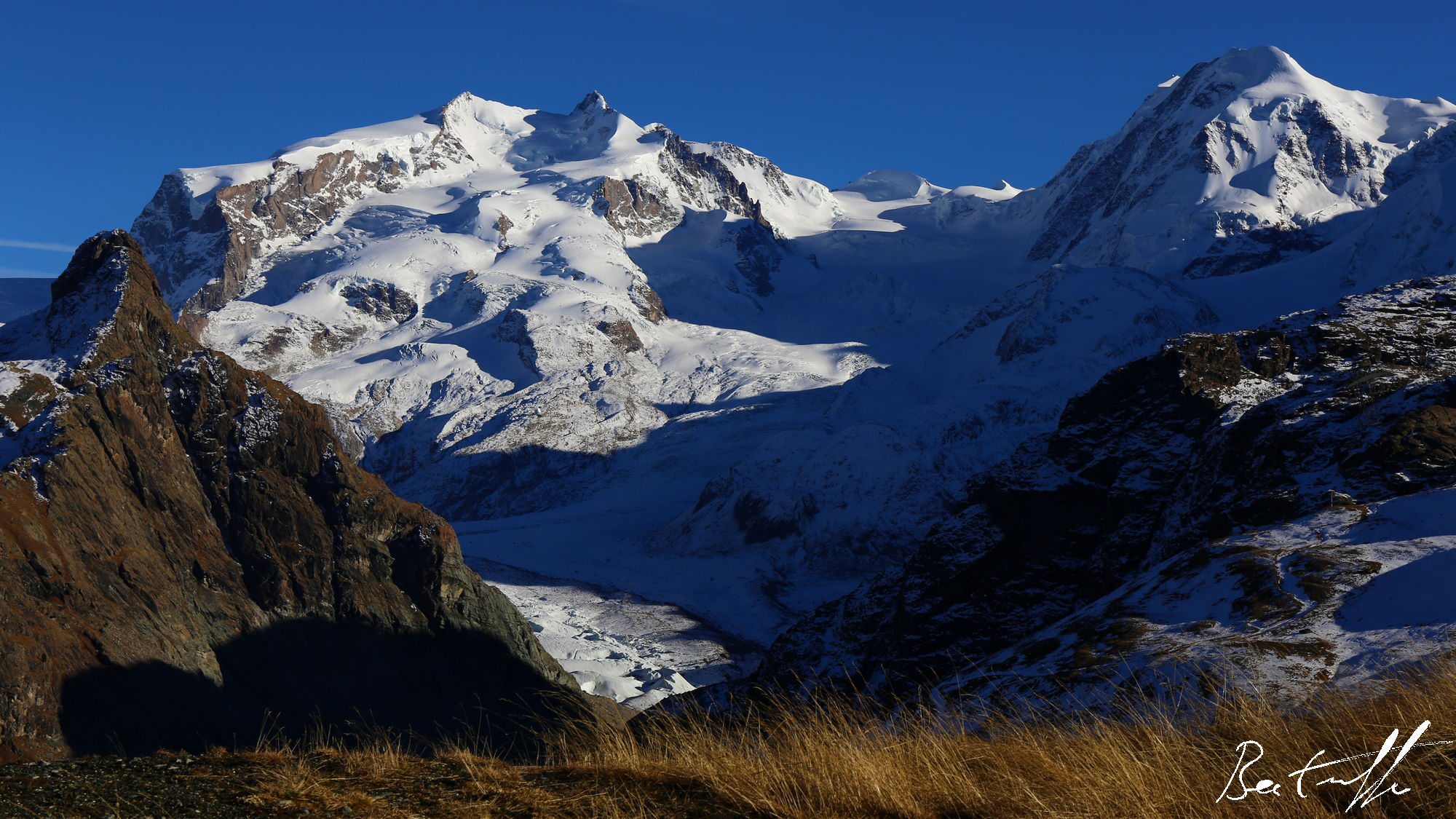 Monte Rosa and Liskamm